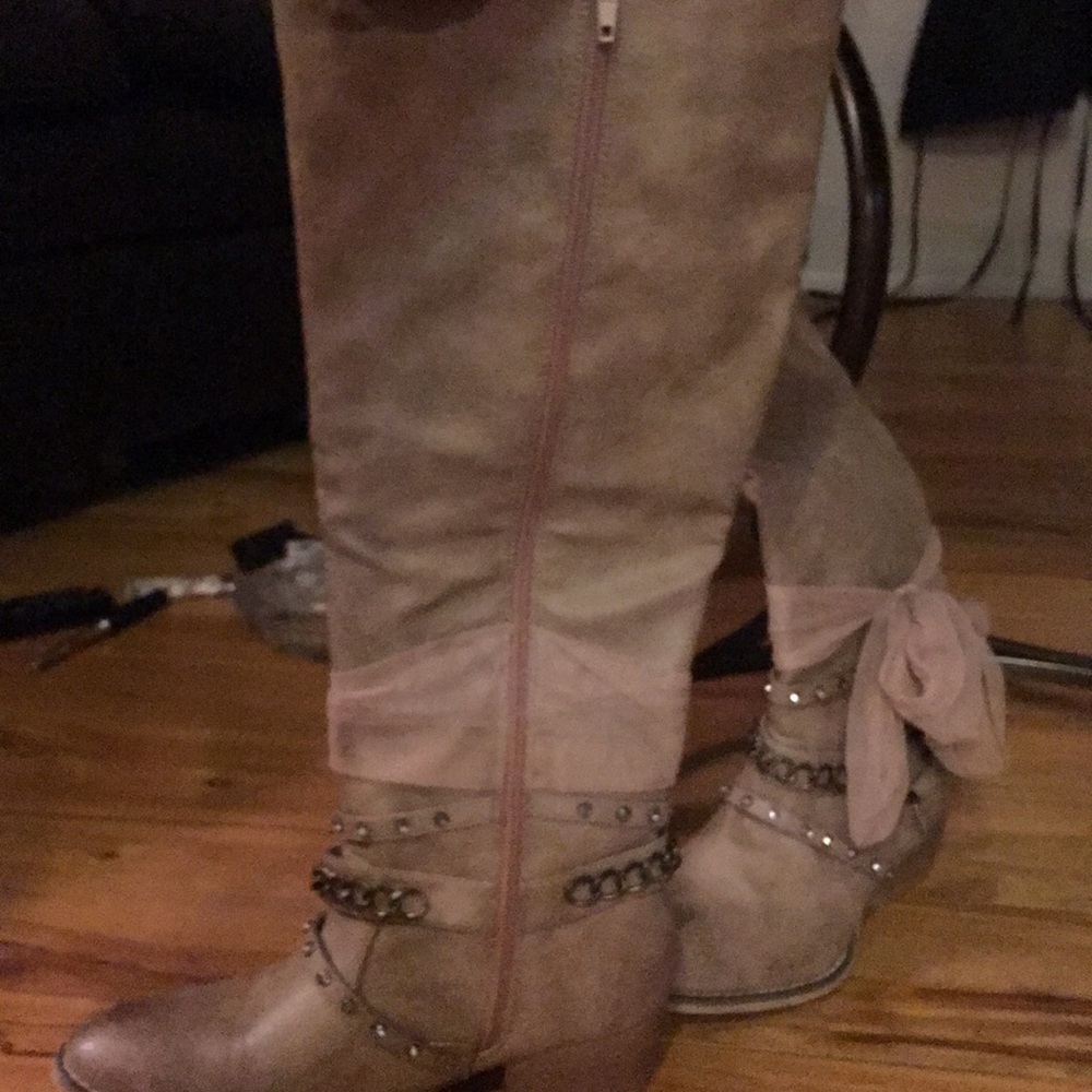 Knee high boots